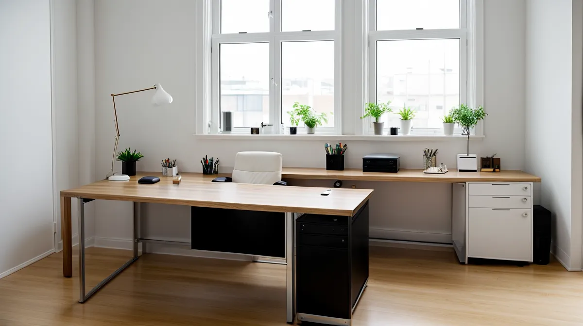 Effizientes Home Office Setup für Online-Kursersteller mit mehreren Monitoren