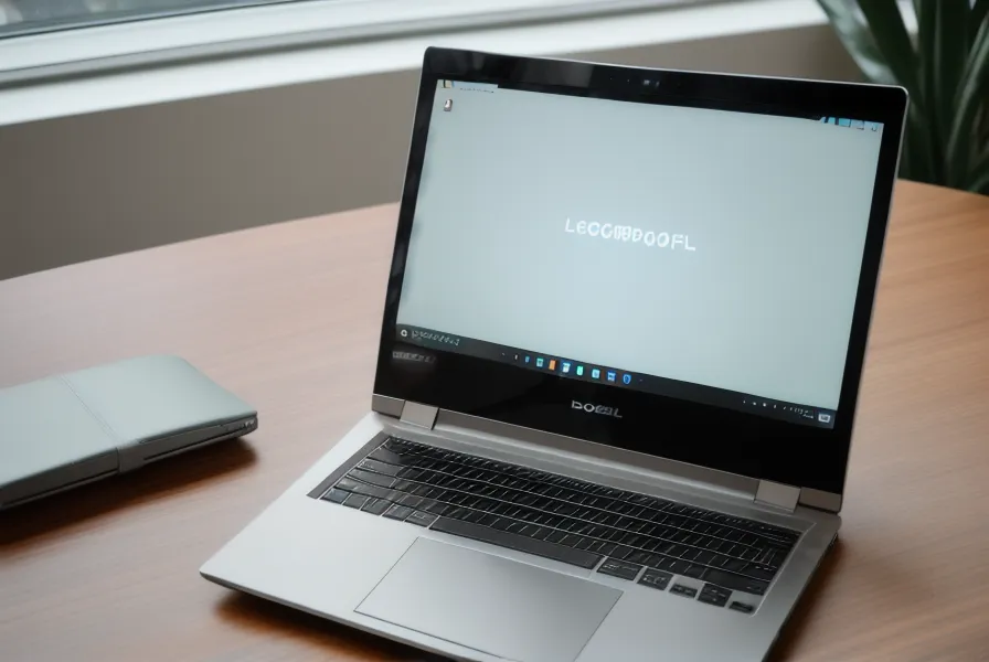 KI-gestützter Landingpage-Editor auf einem Laptop-Bildschirm.